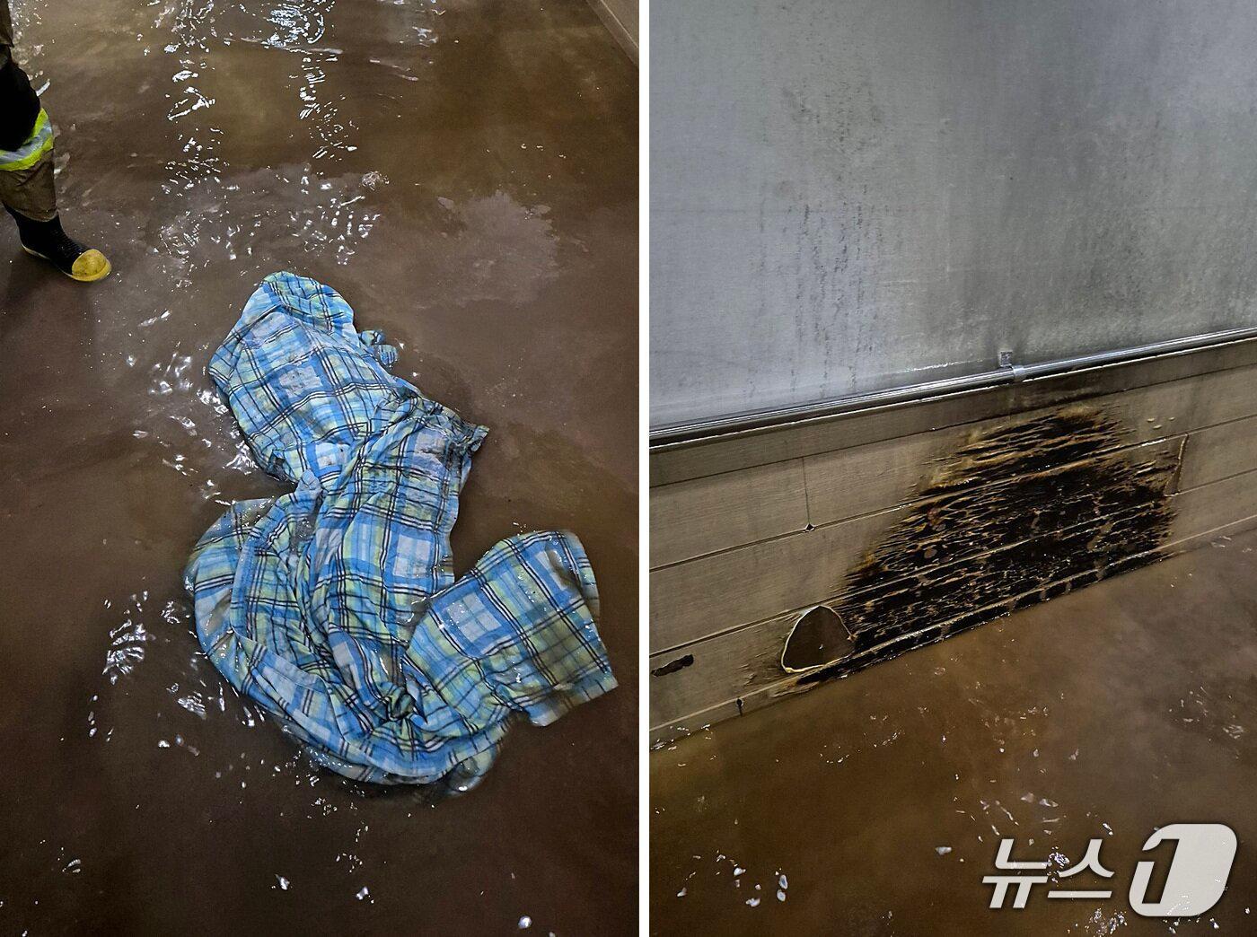 본문 이미지 - 29일 오후 9시56분쯤 대구 달서구 성당동의 한 정신병원에서 불이 났다. 경찰은 방화 혐의로 40대 남성을 현장에서 체포했다.(대구소방안전본부 제공. 재판매 및 DB금지) /뉴스1