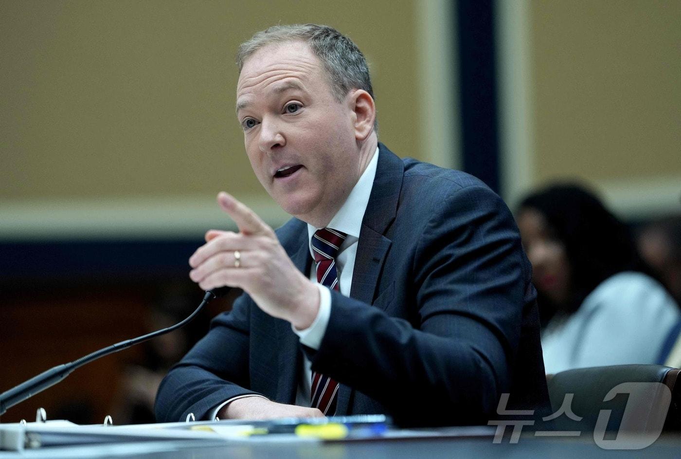 리 젤딘 미국 환경보호청(EPA) 청장. 2025.05.21. ⓒ AFP=뉴스1 ⓒ News1 유채연 기자