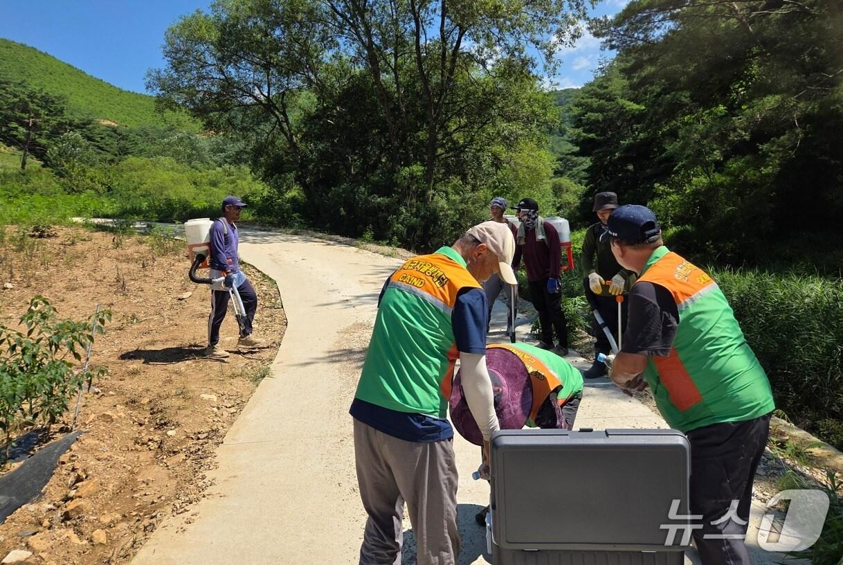 본문 이미지 - 인제군 찾아가는 무더위쉼터&#40;인제군 제공. 재판매 및 DB금지&#41;/뉴스1
