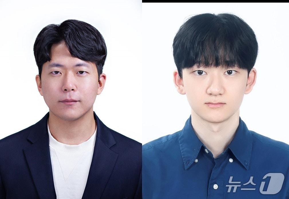 본문 이미지 -  한승열 교수(왼쪽)와 이선우 연구원.(유니스트 제공)