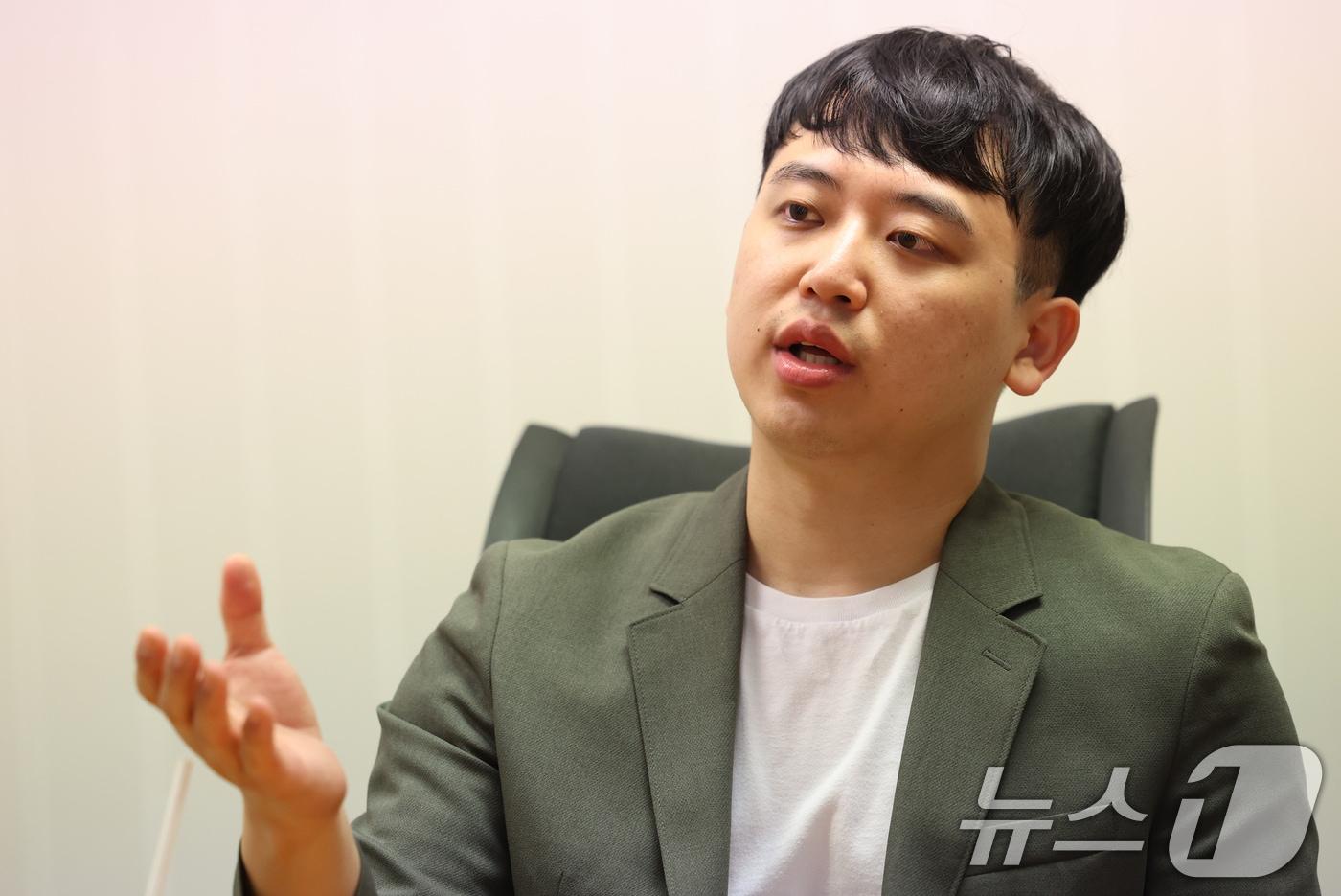 본문 이미지 - 한성존 대한전공의협의회 대표. ⓒ 뉴스1 김명섭 기자