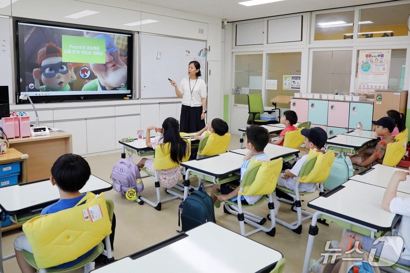울산대학교병원 권역심뇌혈관질환센터가 전국 최초로 아동 대상 뇌졸중 조기 교육을 진행한다.&#40;울산대학교병원제공. 재판매 및 DB 금지&#41;