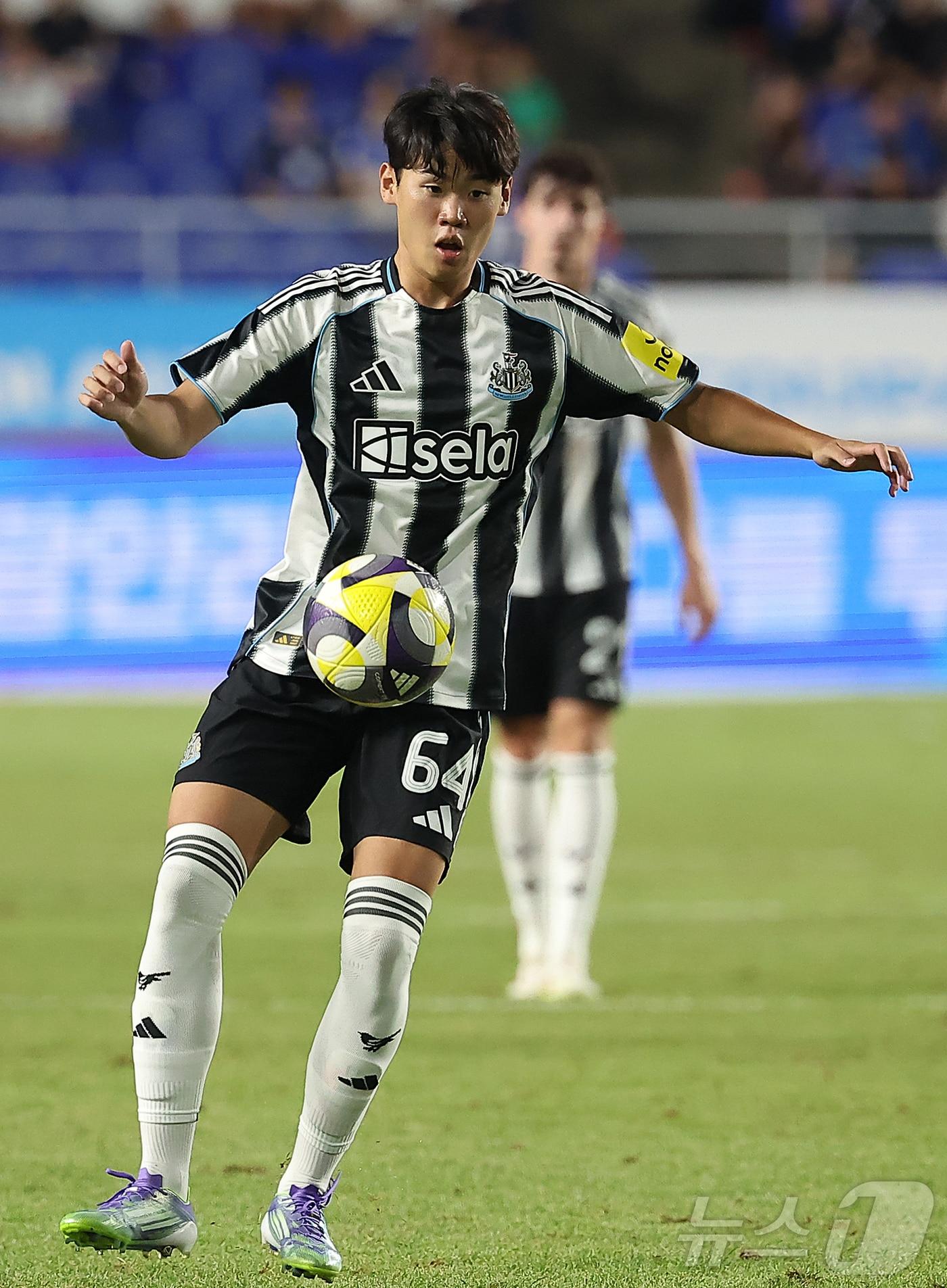 본문 이미지 - 뉴캐슬의 박승수 2025.7.30/뉴스1 ⓒ News1 김진환 기자