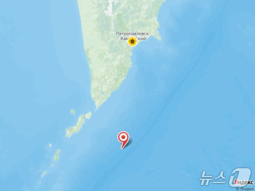 본문 이미지 - 러시아 캄차카반도 인근에서 30일 규모 6.4의 지진이 또 발생했다. (출처=페트로파블롭스크캄차츠키 지진 보고서 텔레그램) 2025.7.30./뉴스1