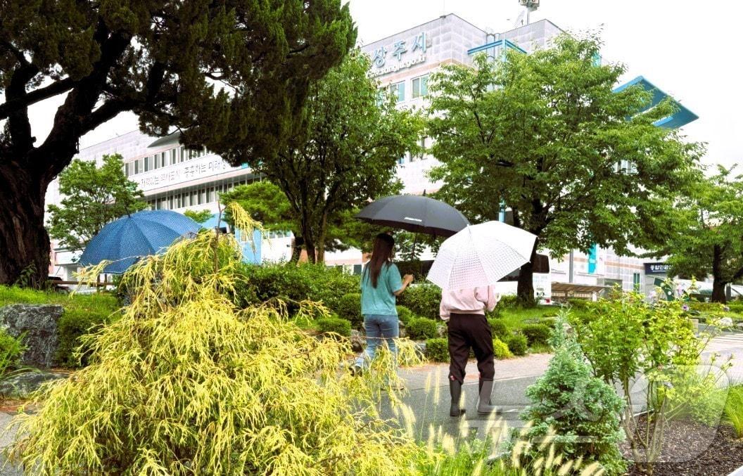 본문 이미지 - 상주시 빗물 정원 모습.(상주시 제공, 재판매 및 DB 금지)ⓒ News1 김대벽기자