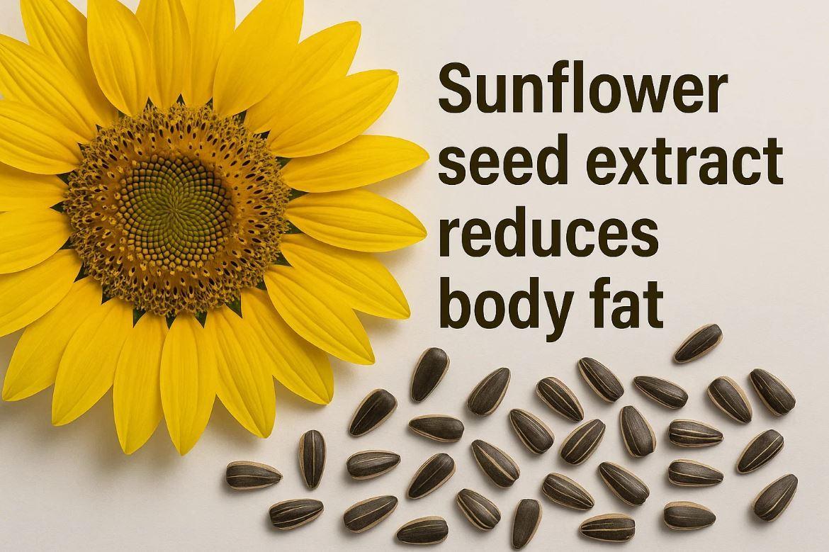 본문 이미지 - 알피바이오가 체지방 감소와 관련해 해바라기종자추출물 개별인정을 획득했다.(알피바이오 제공)/뉴스1