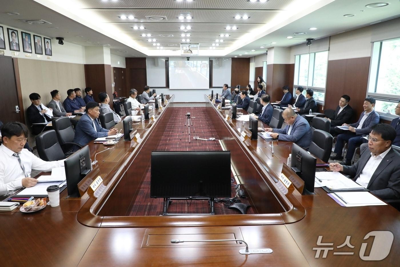 31일 열린 강원랜드 제223차 이사회&#40;강원랜드 제공&#41;