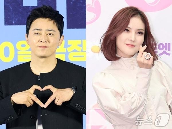 본문 이미지 - 조정석(왼쪽)과 거미 ⓒ 뉴스1