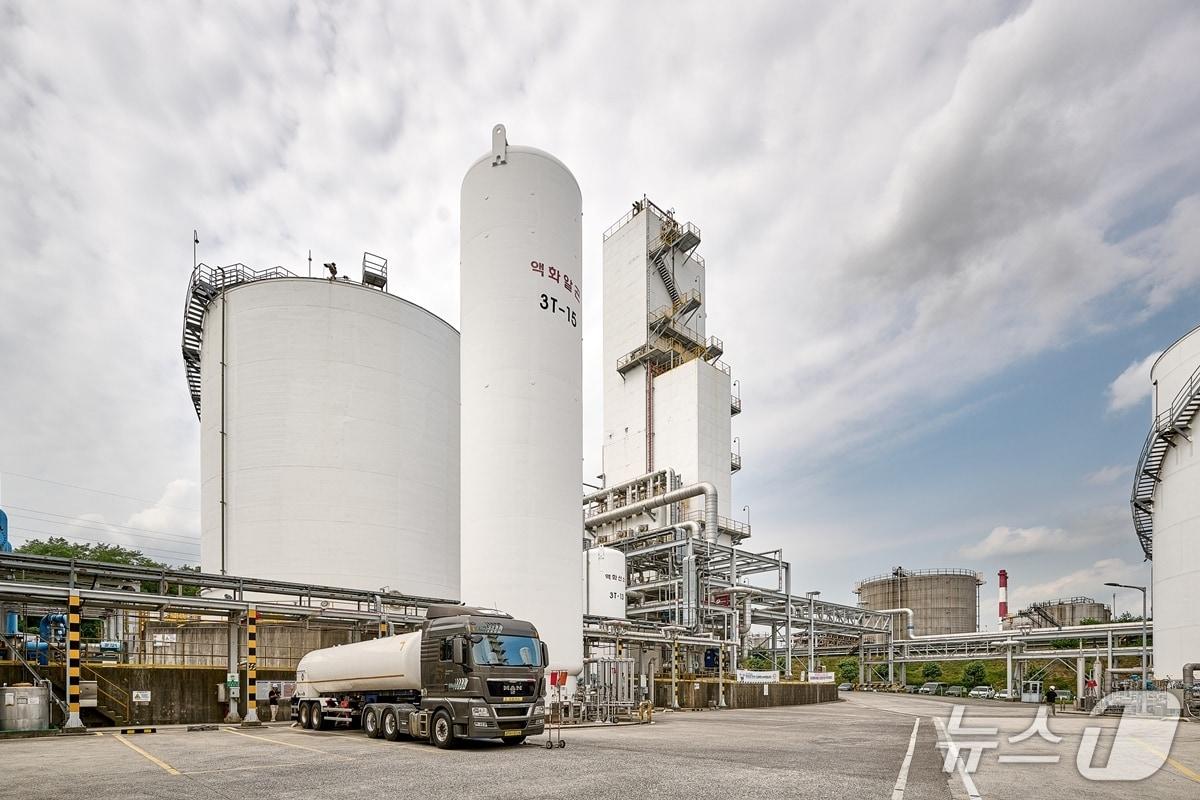 본문 이미지 -  SK에어플러스 울산 본사 전경 (SK에코플랜트 제공)