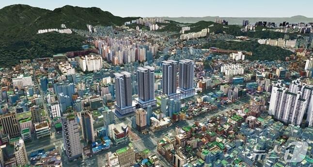 본문 이미지 -  봉천13구역 예상 조감도 (서울시 제공)