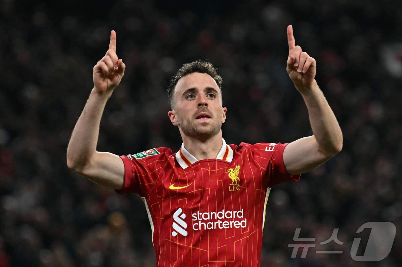 교통사고로 눈을 감은 디오구 조타.  ⓒ AFP=뉴스1