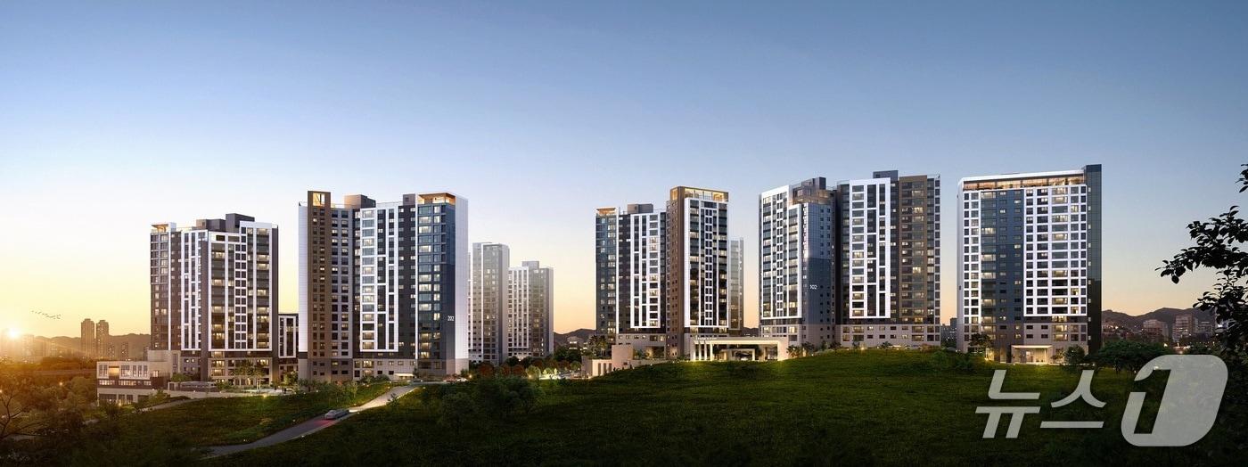  대구 범어 2차 아이파크 예상 조감도 (HDC현대산업개발 제공)