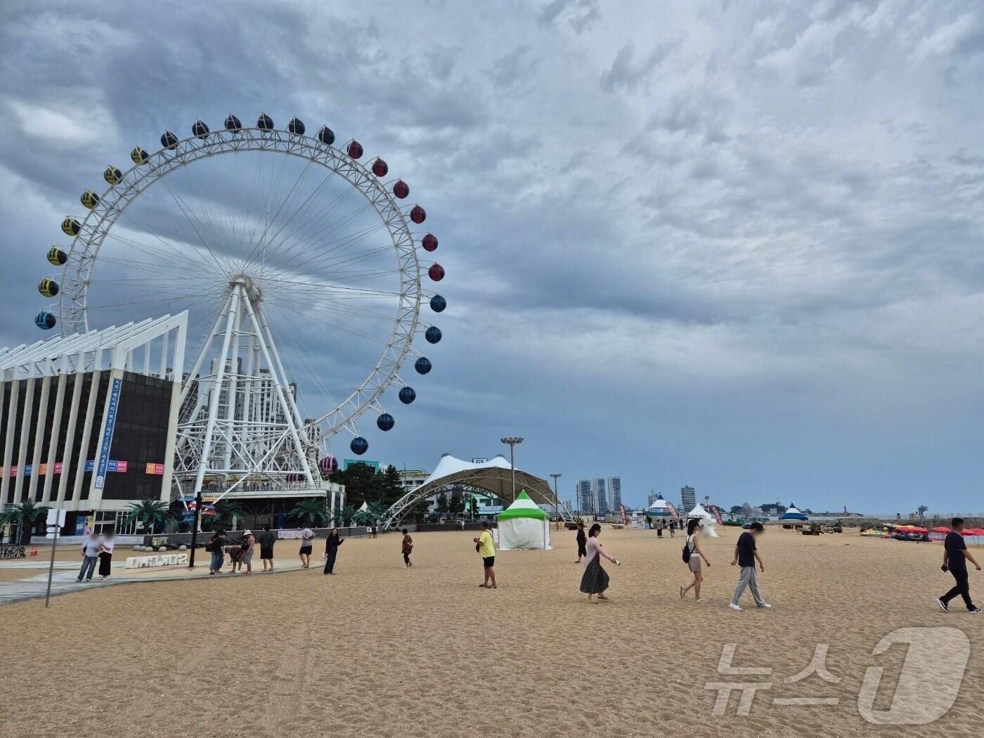 본문 이미지 - 강원 속초 해수욕장.(뉴스1 DB)