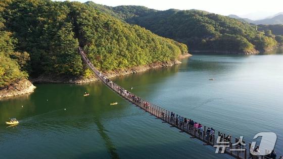 본문 이미지 - 제천 옥순봉 출렁다리