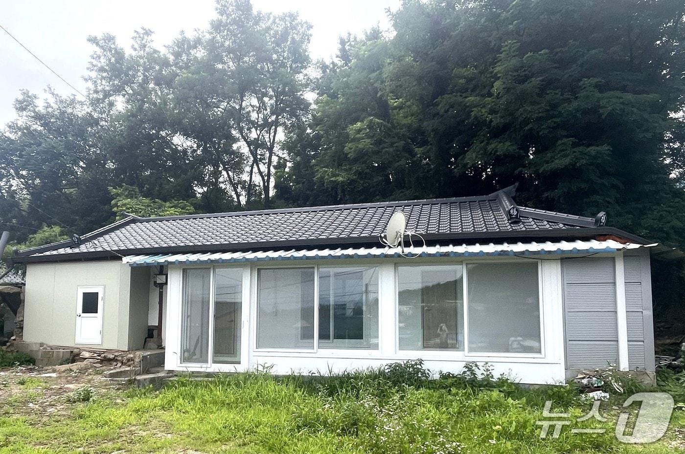 옥천군 청산면 백운리에 위치한 학부모의 집 7호 (옥천군 제공, 재판매 및 DB금지) /뉴스1