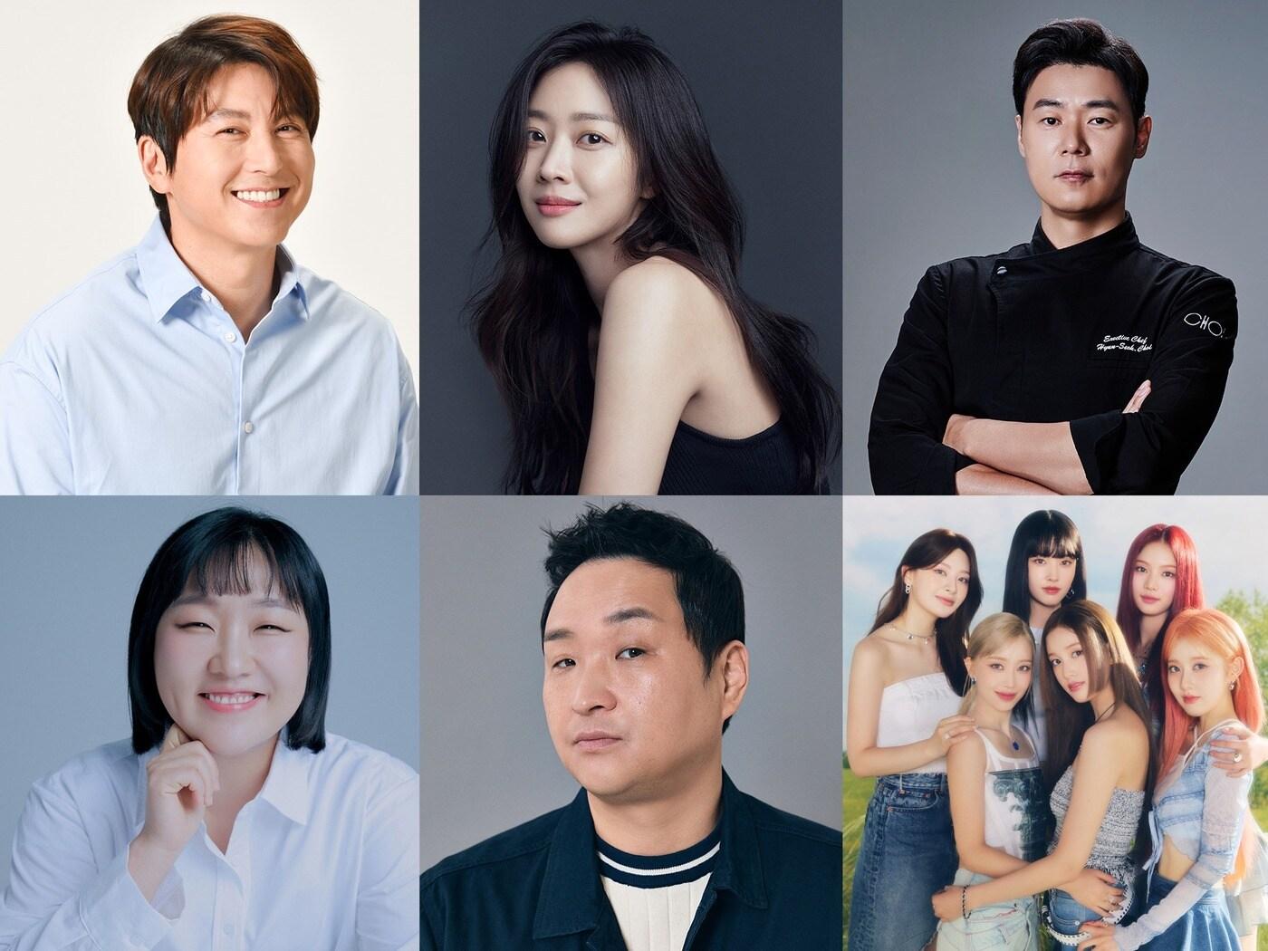 본문 이미지 - 류수영, 조보아, 최현석, 스테이씨, 구성환, 이수지(왼쪽 위부터 시계방향) 