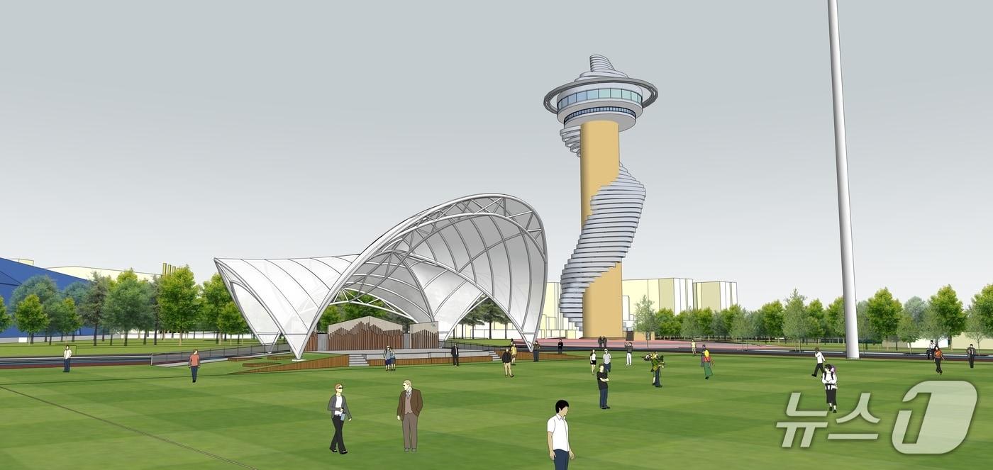 엑스포 잔디광장 공연시설 조감도.&#40;속초시 제공, 재판매 및 DB 금지&#41; 2025.7.7/뉴스1