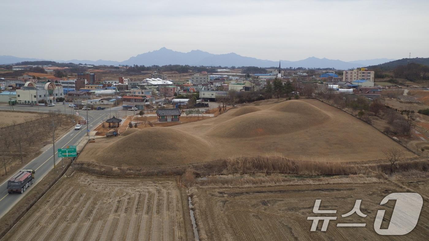 전라남도 영암군에 위치한 &#39;영암 시종 고분군&#39;. &#40;국가유산청 제공. 재판매 및 DB 금지&#41; 2025.7.7/뉴스1