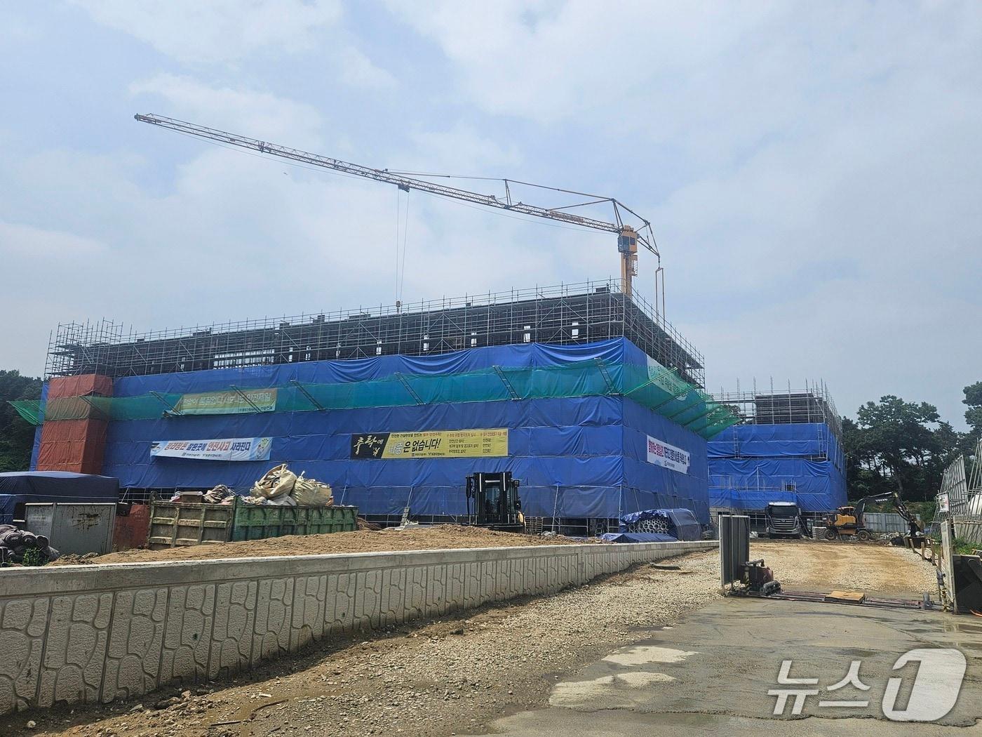 본문 이미지 -  내년 3월 개교를 앞둔 경기오산소프트웨어고등학교