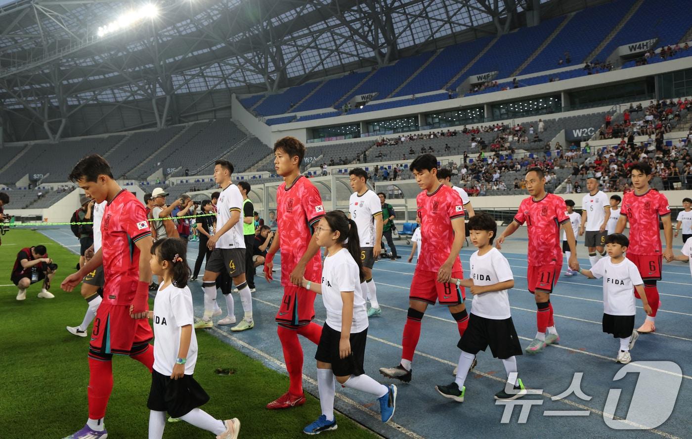 동아시아축구연맹(EAA) E-1 챔핀언십이 흥행에서 아쉬움을 남기고 있다. /뉴스1 ⓒ News1 김영운 기자