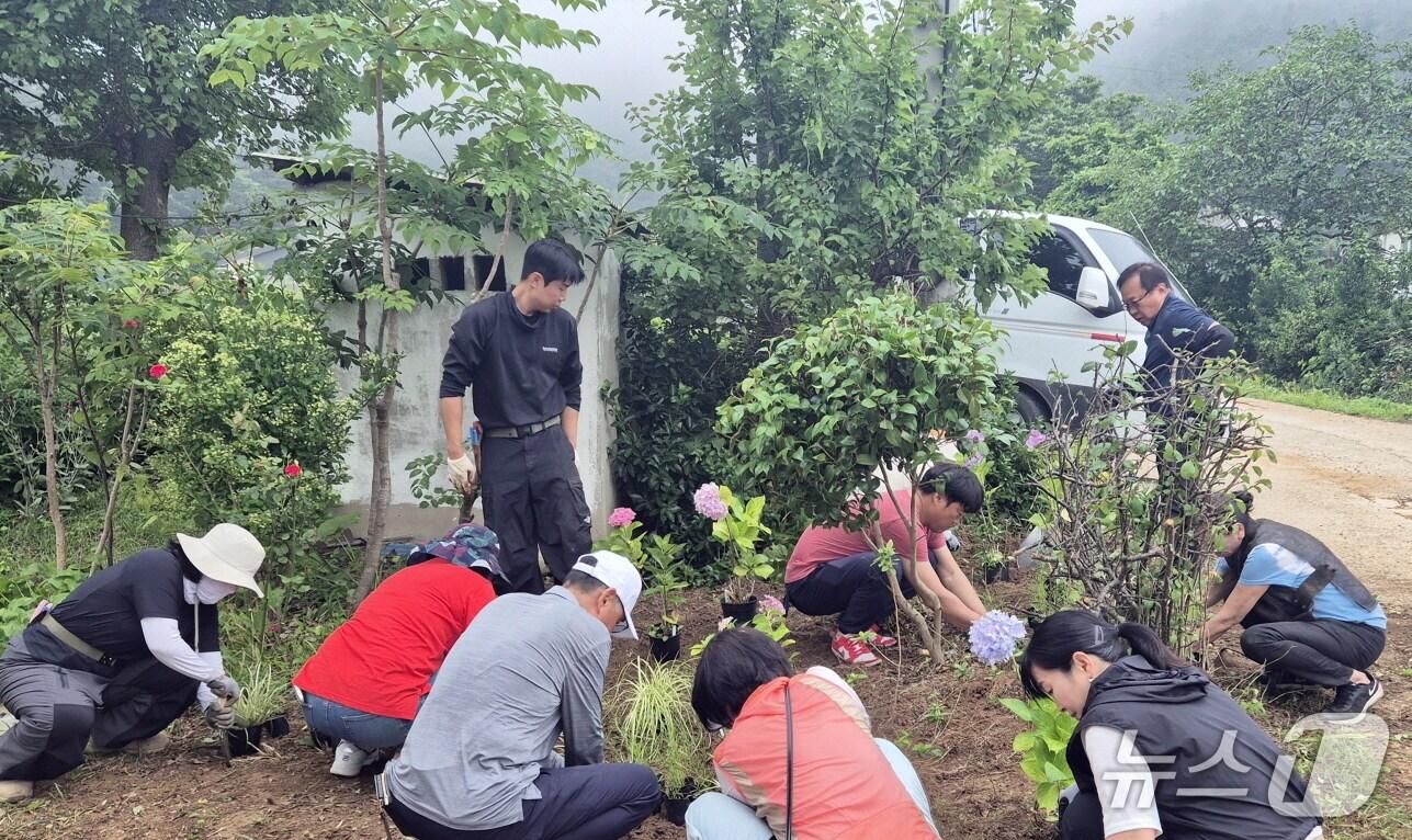 본문 이미지 - 소원면 마을관리소 운영 모습. (태안군 제공. 재판매 및 DB금지)2025.7.8/뉴스1