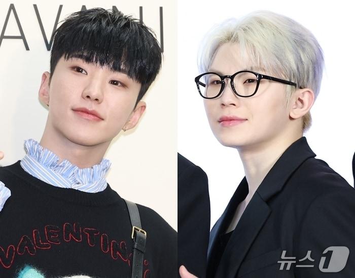 본문 이미지 - 세븐틴 호시, 우지(왼쪽부터) ⓒ 뉴스1
