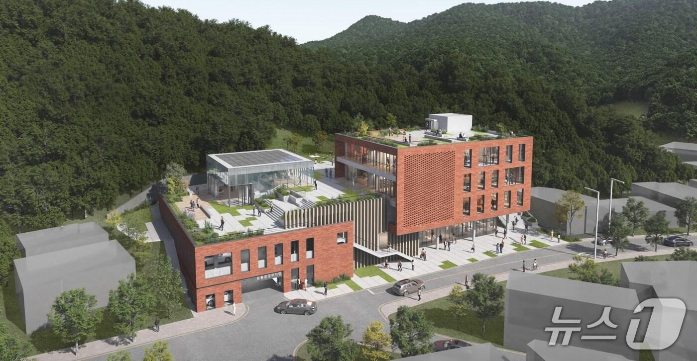 원통웰컴센터 조감도.&#40;인제군 제공. 재판매 및 DB금지&#41;/뉴스1