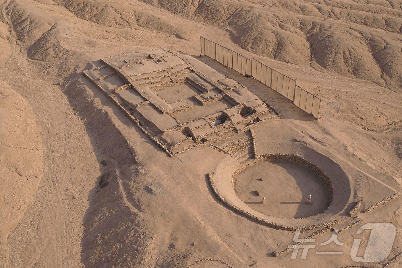 고고학자들이 페루에서 발견한 고대 도시 '페니코' ⓒ AFP=뉴스1