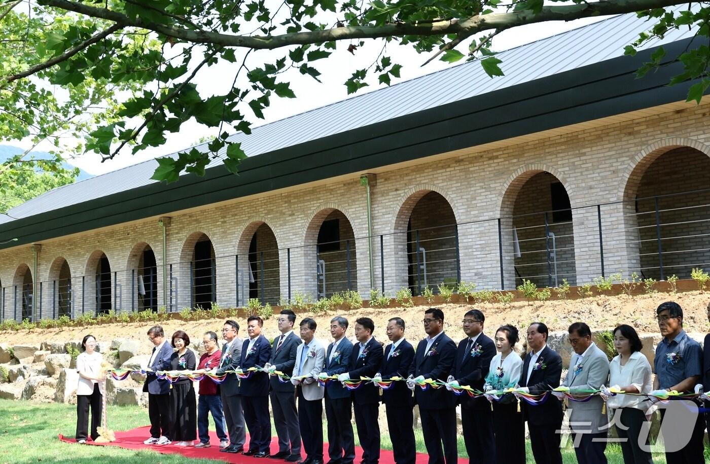 충북도 '농촌공간 활용 시범사업' 준공식(충북도 제공. 재판매 및 DB금지)