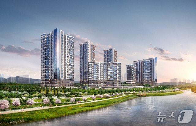 본문 이미지 -  위례리슈빌 퍼스트 클래스 조감도 