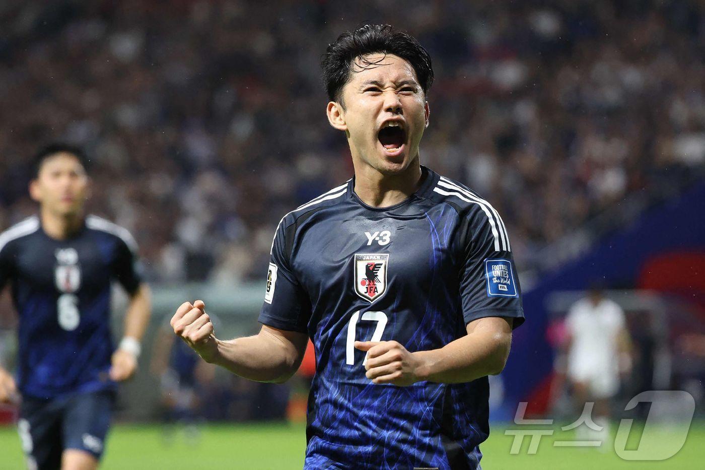 일본 축구대표팀이 동아시안컵에서 홍콩을 6-1로 눌렀다.ⓒ AFP=뉴스1