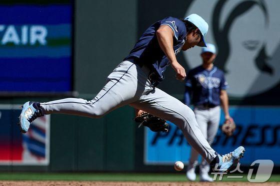 본문 이미지 - 탬파베이의 김하성이 4경기 만에 다시 출전한다. ⓒ AFP=뉴스1
