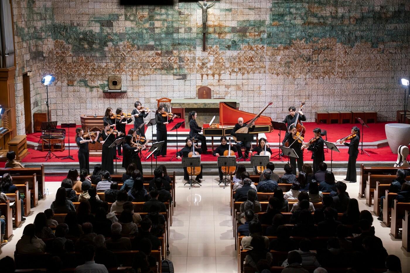 지난 3월 열린 '퇴근길 토코 콘서트' 모습(서울시향 제공)