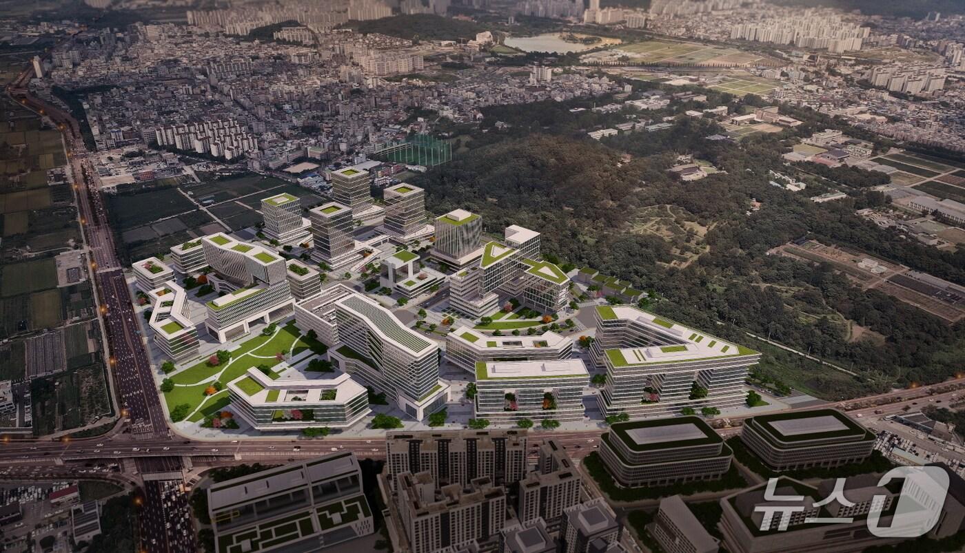 탑동지구 도시개발사업 조감도. (수원도시공사 제공. 재판매 및 DB 금지) 2025.7.9/뉴스1