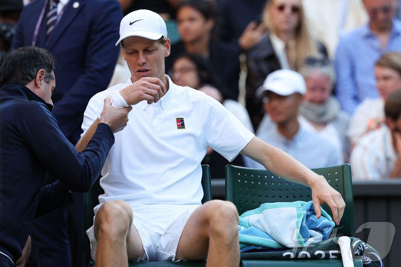 남자 테니스 세계 1위 신네르.ⓒ AFP=뉴스1