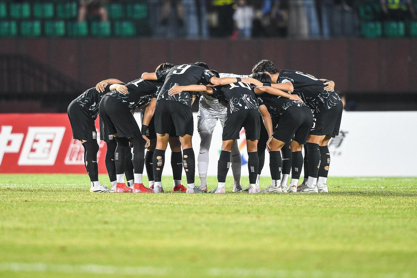 중국 친선대회에서 3전 전승을 기록한 남자 16세 이하(U16) 축구 대표팀.(중국축구협회 제공)