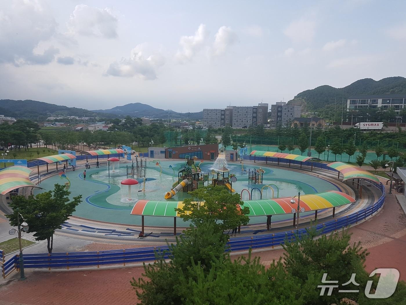 본문 이미지 -  금왕물놀이장 전경.(음성군 제공. 재판매 및 DB금지)/뉴스1