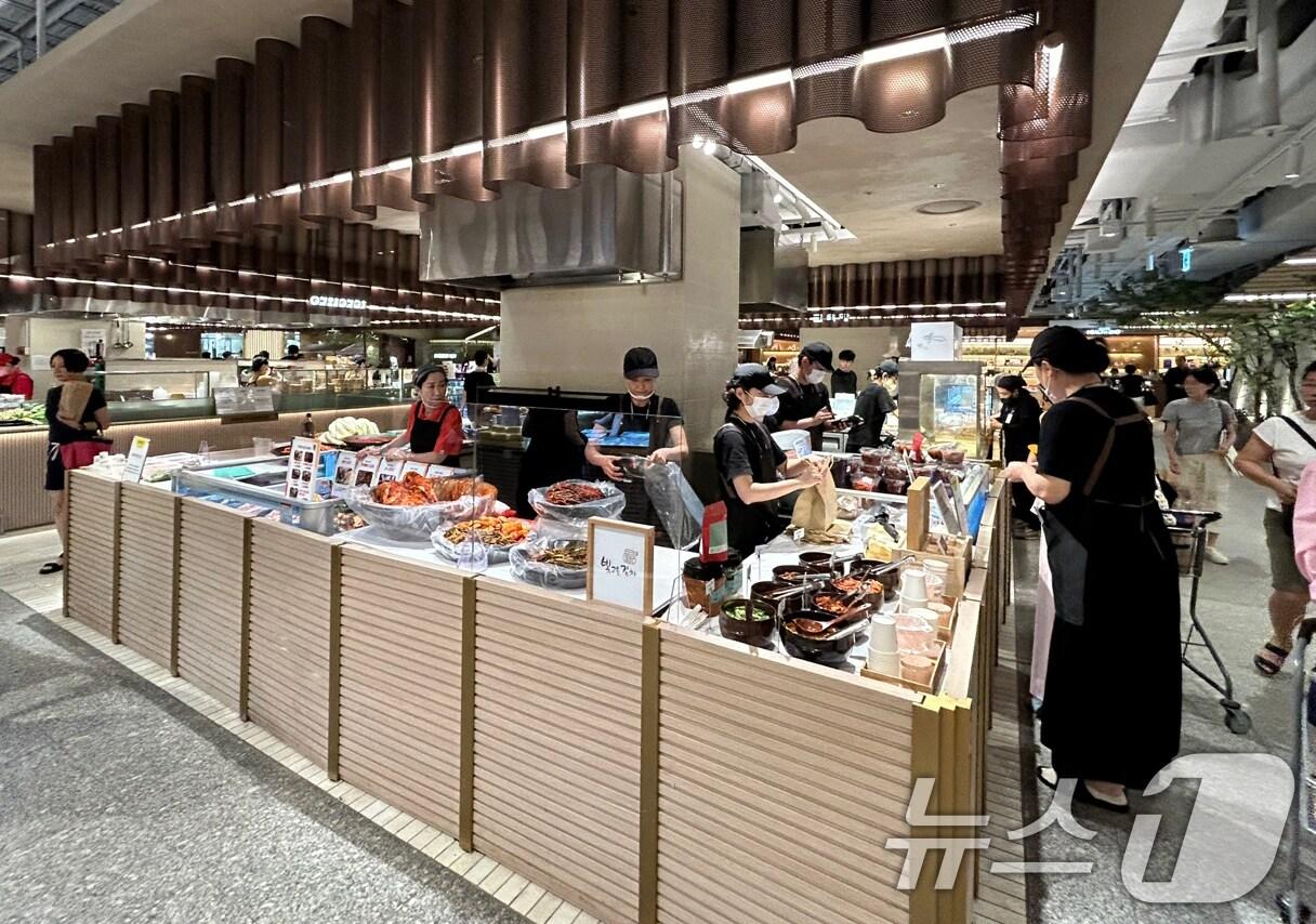 본문 이미지 - 광주김치 팝업스토어.&#40;광주시 제공. 재판매 및 DB 금지&#41; 