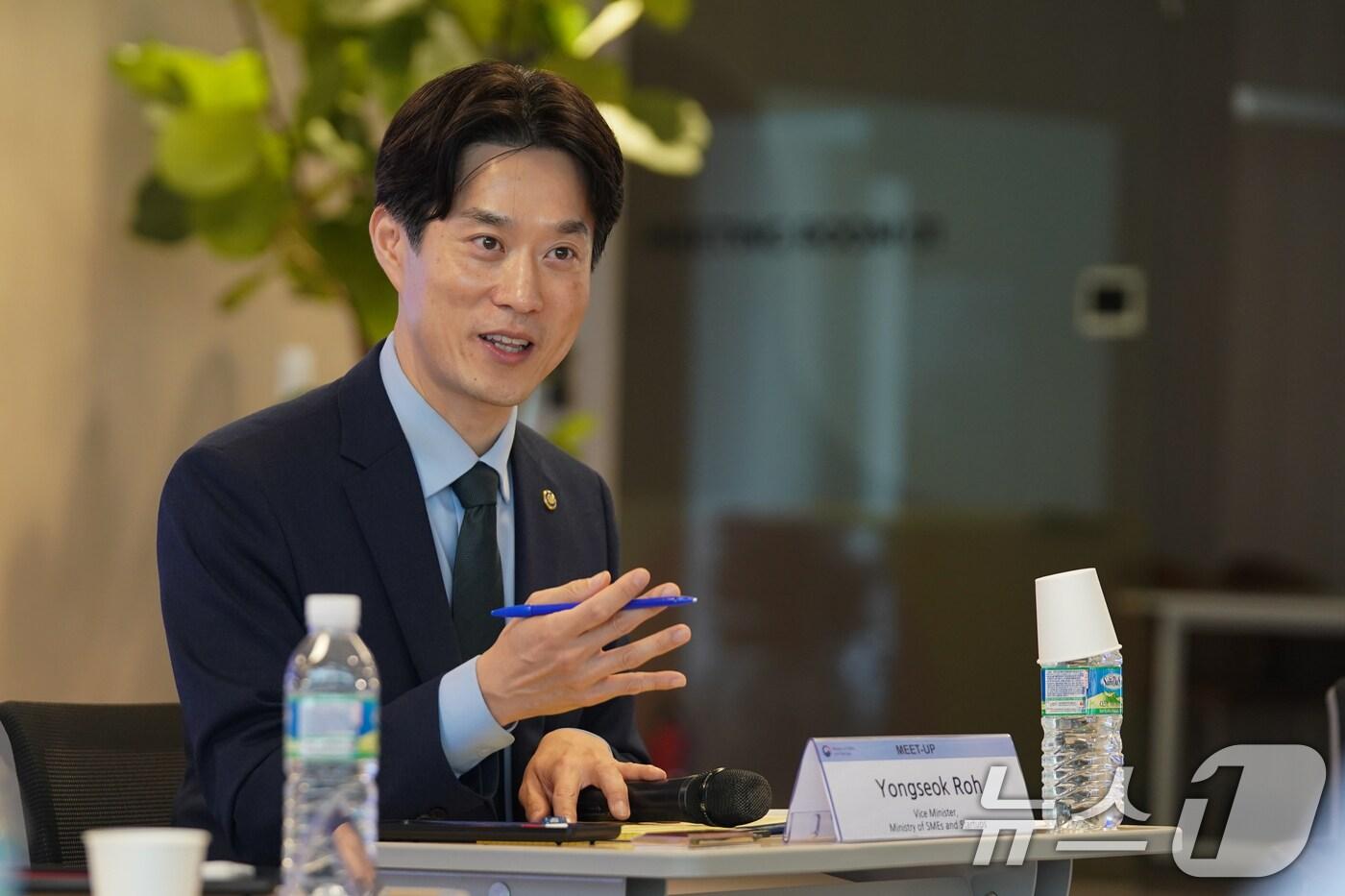 노용석 중소벤처기업부 차관 (중소벤처기업부 제공. 재판매 및 DB 금지)