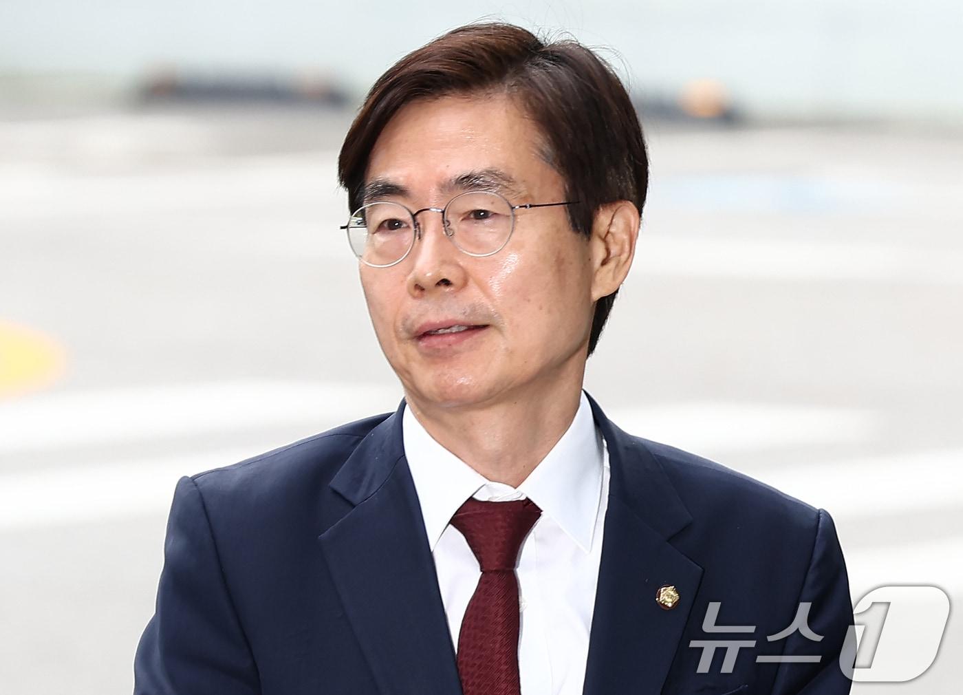 본문 이미지 - 조경태 의원. 2025.8.11/뉴스1 ⓒ News1 김민지 기자