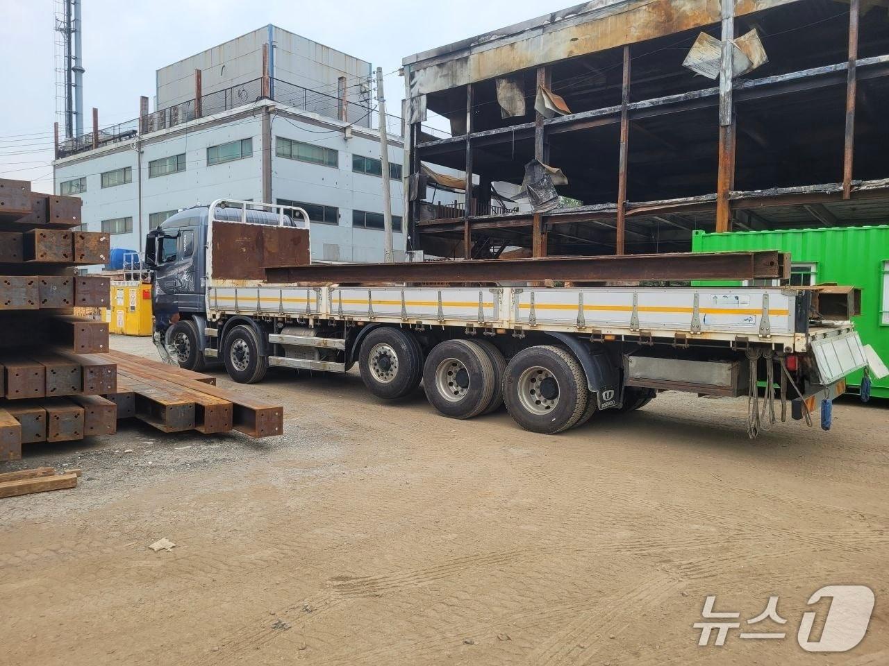 본문 이미지 - 사고 현장. (경기도소방재난본부 제공. 재판매 및 DB 금지) 2025.8.11/뉴스1