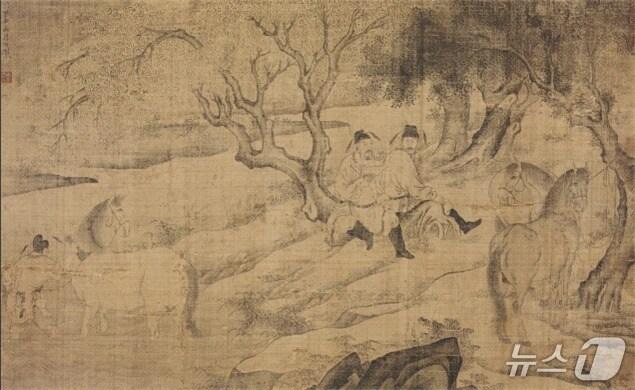 본문 이미지 - 공제 윤두서 '세마도'.(전남도 제공. 재판매 및 DB금지) 2025.8.11/뉴스1