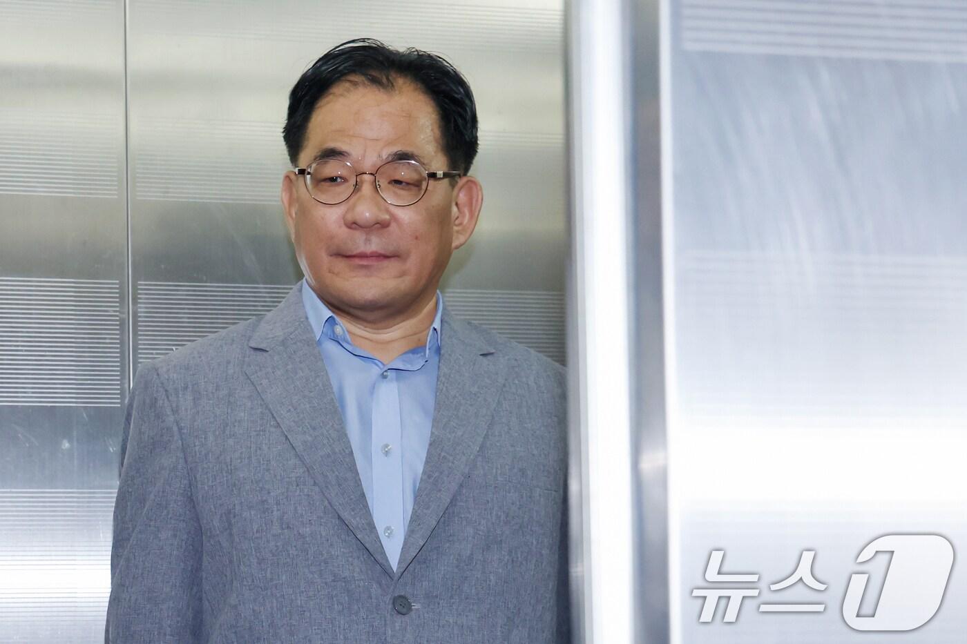 '이종섭 도피출국 의혹'에 연루된 이재유 전 법무부 출입국·외국인정책본부장. 2025.8.11/뉴스1 ⓒ News1 민경석 기자