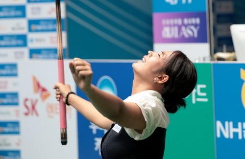 본문 이미지 - 통산 9번째 우승을 차지한 스롱 피아비 &#40;PBA 제공&#41;