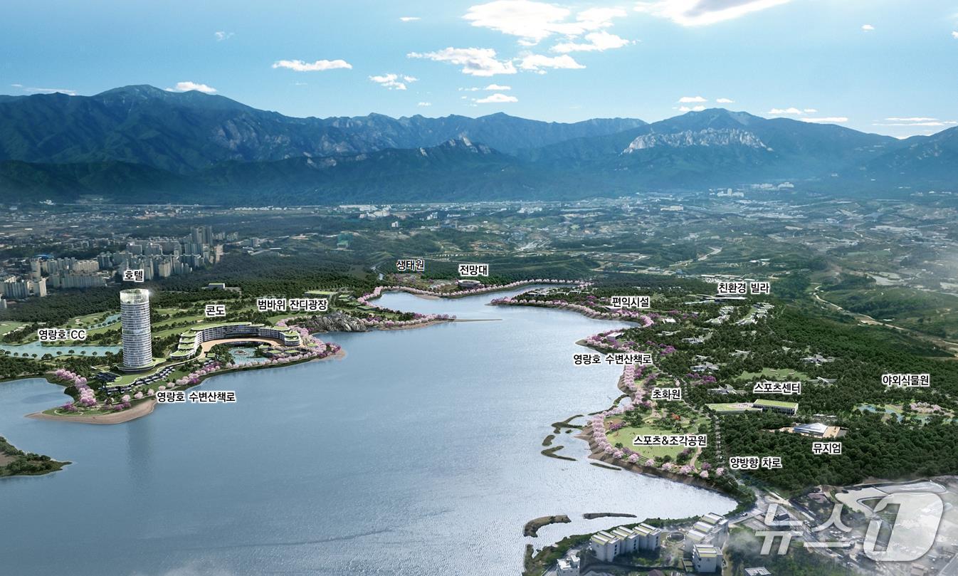 본문 이미지 - 속초 영랑호 관광단지 조성계획안.&#40;속초시 제공, 재판매 및 DB 금지&#41; 2025.8.11/뉴스1