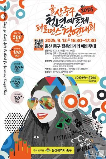본문 이미지 - ‘청년 문화 예술로 소통하다!’ 2025 울산 중구 청년예술제.(울산중구청제공.재판매 및 DB 금지)