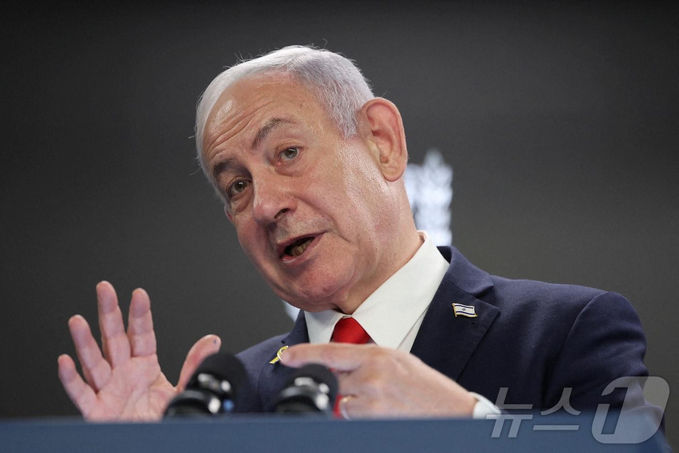 베나민 네타냐후 이스라엘 총리. ⓒ 로이터=뉴스1 ⓒ News1 권영미 기자