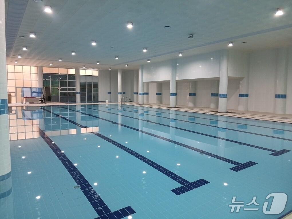 본문 이미지 - 고창청소년수련관 수영장 사진,&#40;고창군 제공. 재판매 및 DB금지&#41;