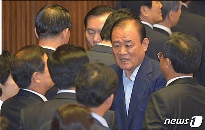 본문 이미지 - 국회 의정활동 당시 송광호 전 의원.ⓒ 뉴스1 자료 