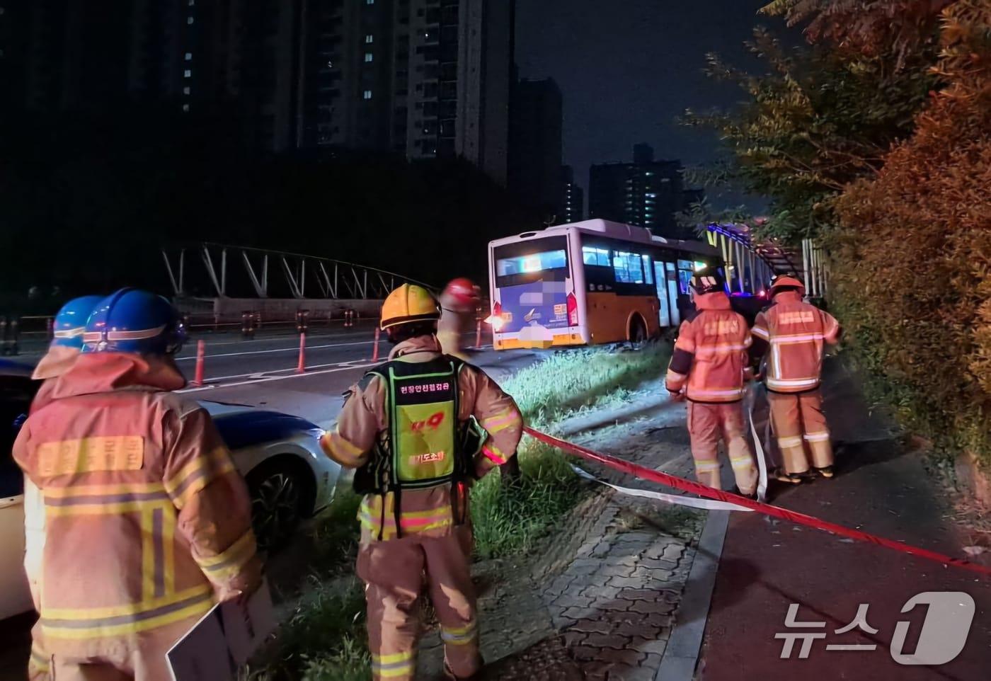 사고 현장. &#40;경기도소방재난본부 제공. 재판매 및 DB 금지&#41; 2025.8.11/뉴스1